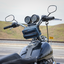 Load image into Gallery viewer, THRASHIN SUPPLY CO. BAG HANDLEBAR TSC BLUE THB-0023