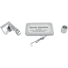 Load image into Gallery viewer, CYCLE VISIONS 08-17 FX/FLST CHR LIC/PLT BRKT WL/VERTI CV-4606L