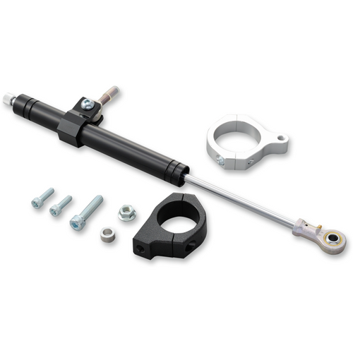 DRAG SPECIALTIES 06-17 FXD STEERING DAMPER KIT BLK 87972