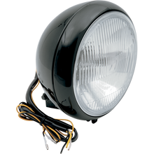 Load image into Gallery viewer, DRAG SPECIALTIES 86-17 FLST 7" GL/BLACK H/LIGHT ASSMBLY 2001-0556