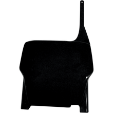 Load image into Gallery viewer, UFO CR/CRF125-450R 04-13 FRONT # PLATE BLACK HO03633-001