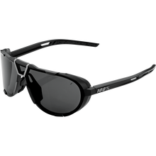 Load image into Gallery viewer, 100% SUNGLASS WESTCRAFT BK/SM 61046-102-01