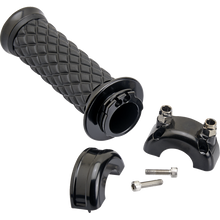 Load image into Gallery viewer, Biltwell AlumiCore Grip Set Custom Black