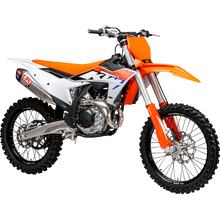 Load image into Gallery viewer, YOSHIMURA MUFFLER RS-12 SO SS/AL/CF KTM 250/450 262542S320