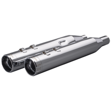 Load image into Gallery viewer, KHROME WERKS 4-1/2" HP-Plus Slip-On Mufflers - Chrome Klassic Tip 202975