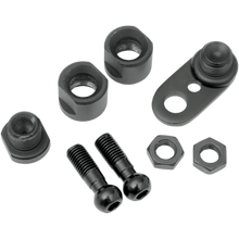 Load image into Gallery viewer, DRAG SPECIALTIES 88-19 OEM FRT T/S SWIVEL KIT BLK 2020-0416 - Motomike Canada