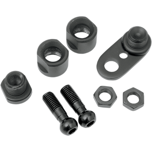 DRAG SPECIALTIES 88-19 OEM FRT T/S SWIVEL KIT BLK 2020-0416