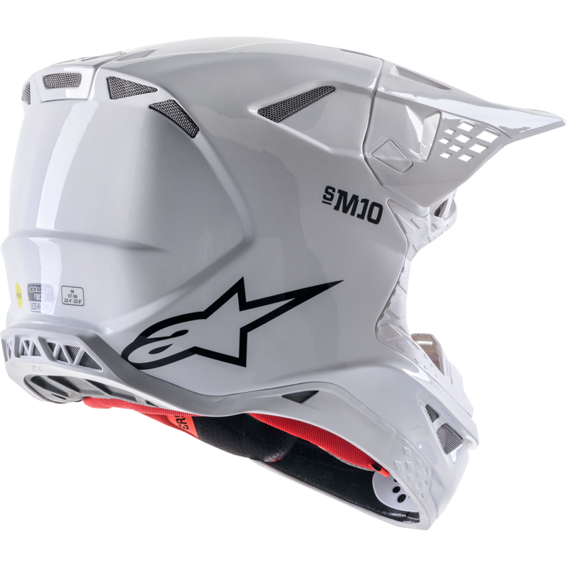 ALPINESTARS HELMET SM10 SOLID WHT S 8300123-2180-S