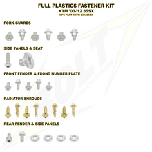 Load image into Gallery viewer, BOLT KTM Full Plastics Fastener (Kt) KTM-031285SX