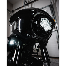 Load image into Gallery viewer, CUSTOM DYNAMICS HEADLIGHT LED SHARK DEMON 2 SD2-LRST-W