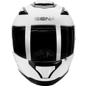 SENA STRYKER SMART HELMET FULL-FACE GLOSSY WHITE L SIZE DOT STRYKER-GW00L1