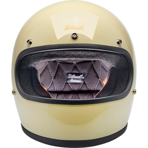 BILTWELL HELMET GRINGO VINTAGE WHT LG 1002-102-504