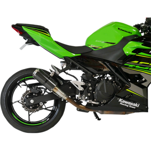 HOT BODIES SLIP-ON CARBON/SS MGP KAW NINJA 400 18' 51801-2404