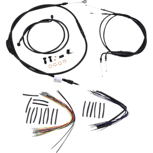 BURLY BRAND 00-06 FLST CABLE KIT 16