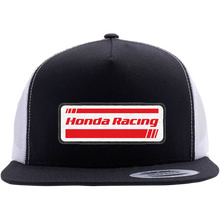 Load image into Gallery viewer, FACTORY EFFEX HAT HON RACING BLK/WHT 22-86304