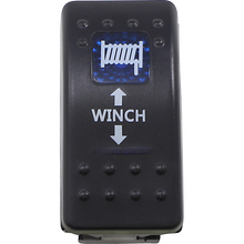 Load image into Gallery viewer, MOOSE UTILITY DIVISION MOOSE BRANDED WINCH (ON)-OFF-(ON) SWITCH WITH BLUE LED WN-I-O