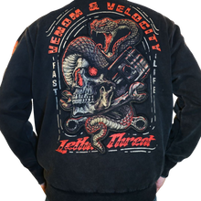 Load image into Gallery viewer, LETHAL THREAT HOODY VENOM VELOC BK 2XL HD84075XXL