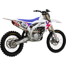 Load image into Gallery viewer, YOSHIMURA 2024 YZ250F RS-12 SLIP-ON SS/AL/CF 231032D320