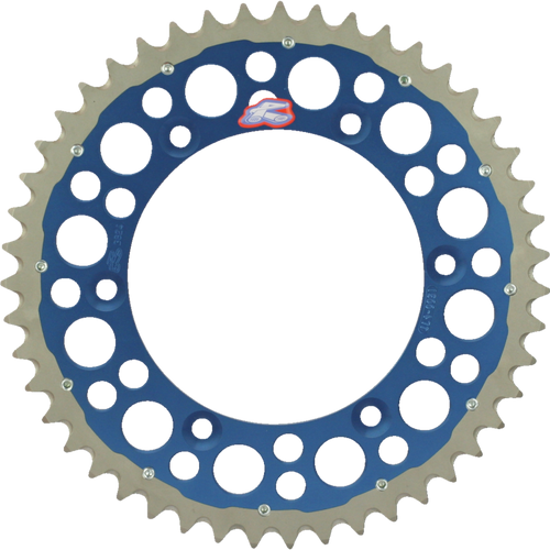 RENTHAL RENTHAL TWINRING SPROCKET 1500-520-50GP BLUE 1500-520-50GPBU