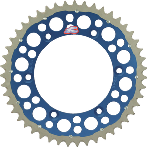 RENTHAL RENTHAL TWINRING SPROCKET 1500-520-50GP BLUE 1500-520-50GPBU