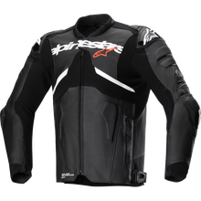 Load image into Gallery viewer, ALPINESTARS (ROAD) ATEM V5 LTHR JKT BLK/WHT 60 3106524-12-60