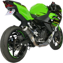 Load image into Gallery viewer, HOT BODIES SLIP-ON CARBON/SS MGP KAW NINJA 400 18&#39; 51801-2404