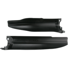 Load image into Gallery viewer, Acerbis - 04-06 Kawasaki KX125/ KX250 Lower Fork Cover Set - Black (2115000001)