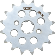 Load image into Gallery viewer, VORTEX SPROCKET VORTEX STEEL FRONT 420-16 TOOTH SLVR 3264-16