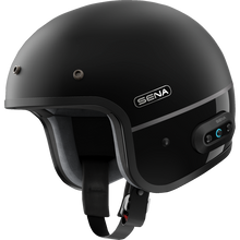 Load image into Gallery viewer, SENA SURGE OPEN-FACE MESH MATTE BLACK/GLOSSY BLACK S SURGE-MBGB00S3