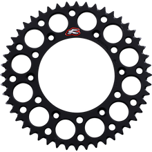 Load image into Gallery viewer, RENTHAL RENTHAL SPROCKET 224U-520-48GP BLACK 224U-520-48GPBK
