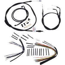 Load image into Gallery viewer, BURLY BRAND 07-10 FLST CABLE KIT 14" B30-1010
