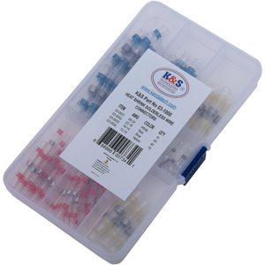 K&S TECHNOLOGIES WIRE CONNECTRS KIT 100 PC 03-1000