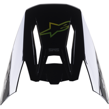 Load image into Gallery viewer, ALPINESTARS VISOR M-5 COMP BK/SIL HUE 8983221-1998