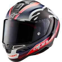 Load image into Gallery viewer, ALPINESTARS (ROAD) S-R10 TEAM HELMET CRB/R/BL XS 8200224-1383-XS