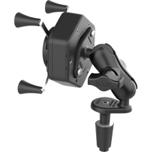 Load image into Gallery viewer, RAM MOUNT FORK STEM MOUNT SHORT ARM &amp; RAM X-GRIP  VIBE-SAFE RAM-B-176-A-UN7-462