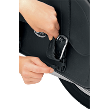 Load image into Gallery viewer, SADDLEMEN SADDLEBAG,FLAME BLK,LG 3501-0213