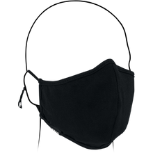 Load image into Gallery viewer, ZAN HEADGEAR ADJUSTABLE FACE MASK WITH PM2.5 FILTER BLACK FMA114