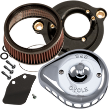 Load image into Gallery viewer, S&amp;S CYCLE AIR CLNR CHR MTD M8 170-0435C