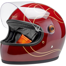 Load image into Gallery viewer, BILTWELL GRINGO S GARNET RED FLAMES 2XL 1003-594-506