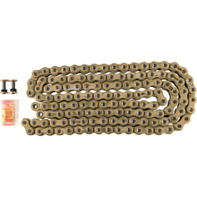 Load image into Gallery viewer, RK Racing Chain GB525XRE-130 Gold 130 Link XW-Ring Chain with Connecting Link