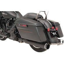 Load image into Gallery viewer, KHROME WERKS 2:2 DOMINATOR EXHAUST SYSTEM - BLACK W 4-1/2" MUFFLER 200830