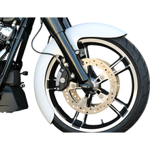 Load image into Gallery viewer, PAUL YAFFE BAGGER NATION Front Fender - OEM - 16'-19' Wheel  w/ Satin Adapters THICKY-OEM-14L-S