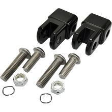 Load image into Gallery viewer, LA CHOPPERS ADAPTERS FOOTPEG MALE BK LA-7202-01B