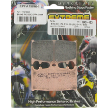 Load image into Gallery viewer, EBC EPFA185HH EXTREME PRO PAD SET EPFA185HH