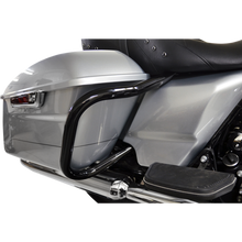 Load image into Gallery viewer, DRAG SPECIALTIES 14-19  FLHT B/BUFF S/BAG BARS BLK 0506-0790