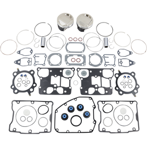 WISECO PISTON 99-06 TWNCAM 88BIGBORE 10.5:1 CR 3885VM VT2711