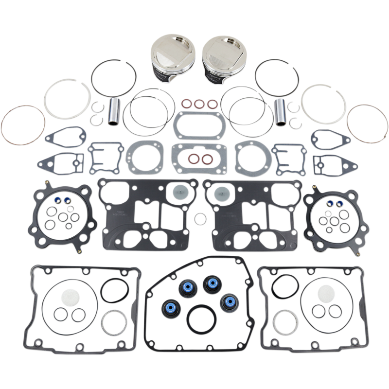 WISECO PISTON 99-06 TWNCAM 88BIGBORE 10.5:1 CR 3885VM VT2711