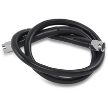 Load image into Gallery viewer, DRAG SPECIALTIES BLACK S/S BRAKE LINE 24" 824-BLK - Motomike Canada