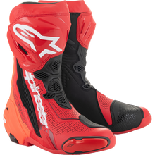 Load image into Gallery viewer, Alpinestars Supertech R Vented Boots, Bright Red/Red Fluo, 8