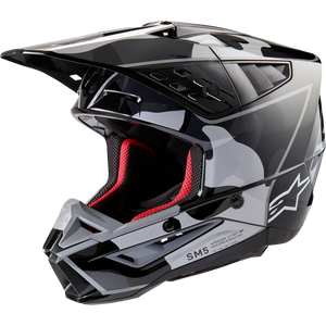 ALPINESTARS HELMET SM5 ROV2 BK/SIL M 8303823-1997-M